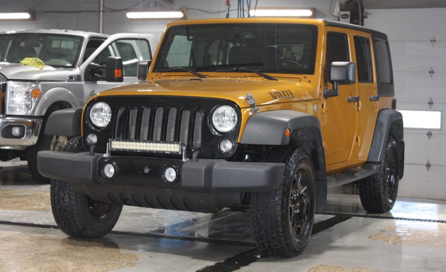 2014 JEEP WRANGLER UNLIMITED WILLIS