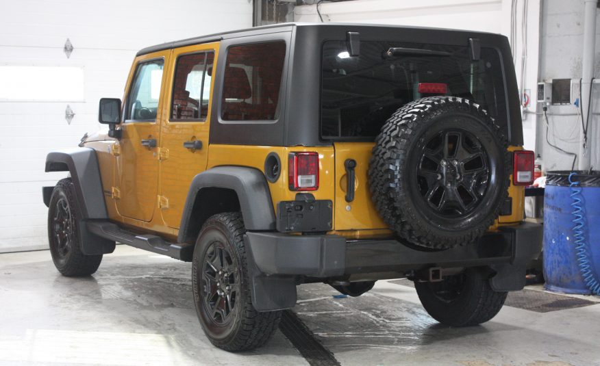 2014 JEEP WRANGLER UNLIMITED WILLIS